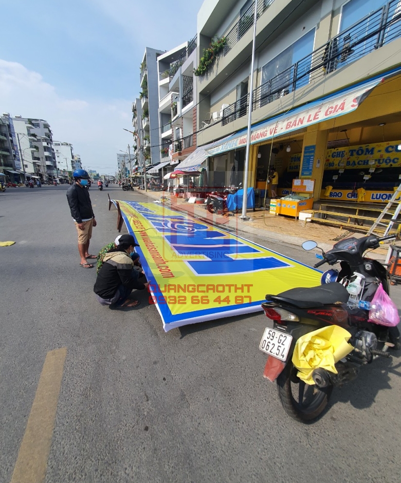 BẢNG HIỆU HẢI SẢN  XANH - CH NƠ TRANG LONG 