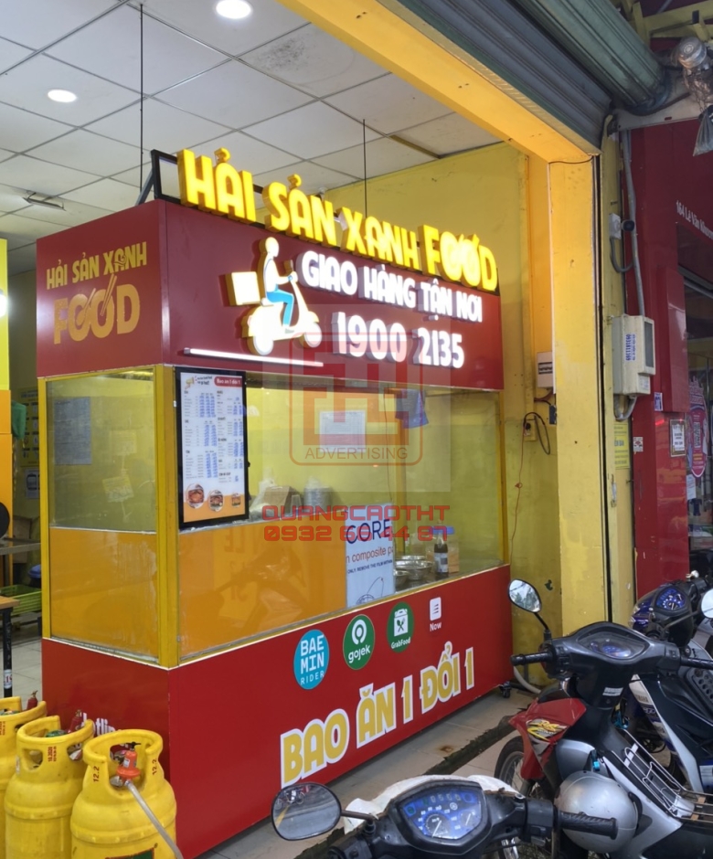 BẢNG HIỆU HẢI SẢN XANH -  CN NGUYỄN VĂN TĂNG Q9