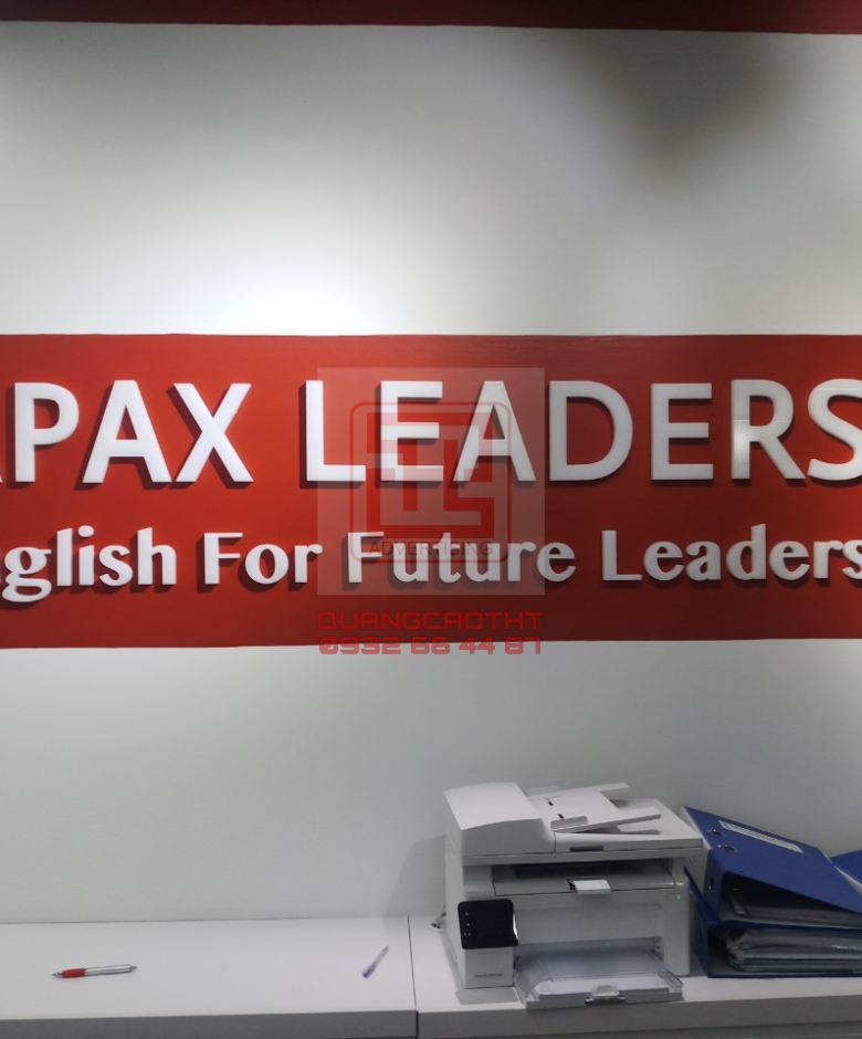 Bảng hiệu logo Apax Leaders