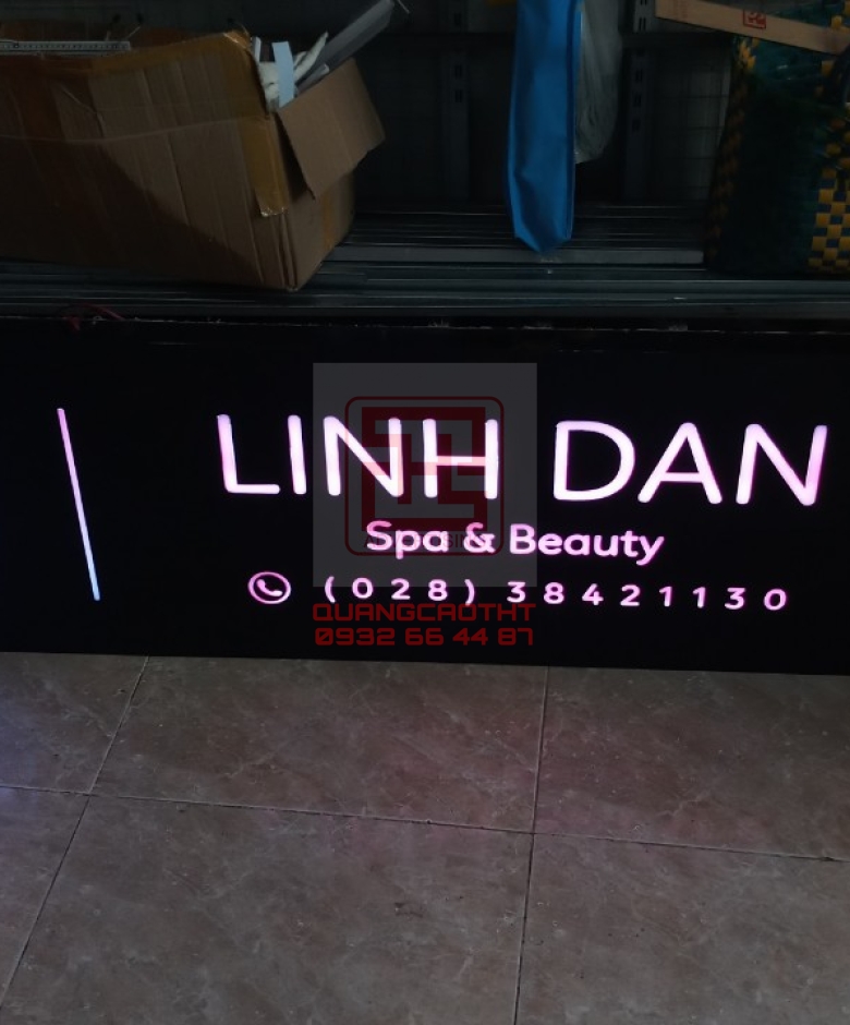 Bảng hiệu spa HCM