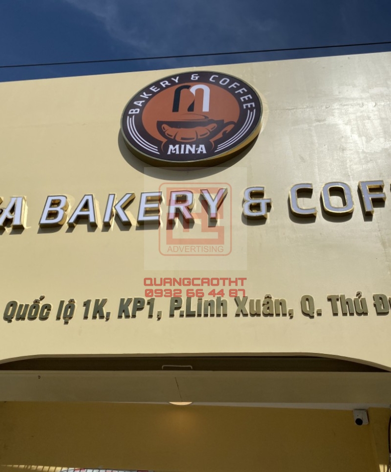 BẢNG HIỆU ALU COFFEE BAKERY