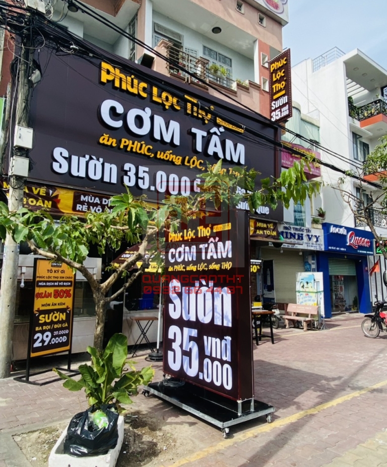 HỘP ĐÈN BIỂN VẪY PHÚC LỘC THỌ - TO KY Q12