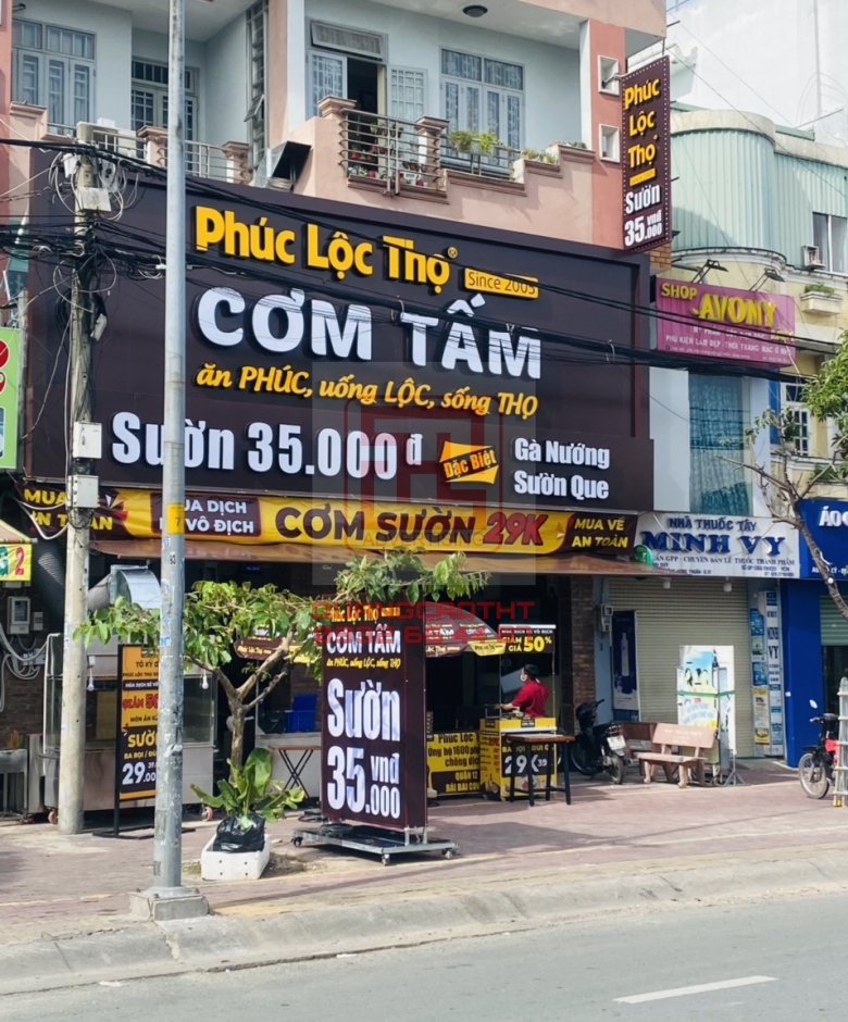 HỘP ĐÈN BIỂN VẪY PHÚC LỘC THỌ - TO KY Q12