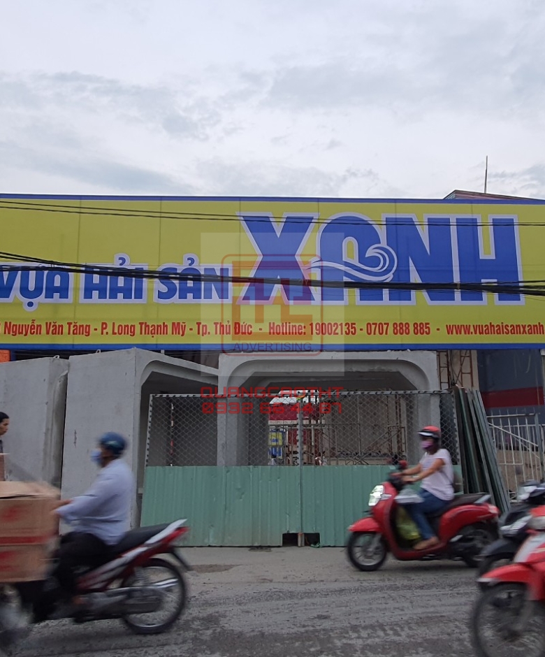 BẢNG HIỆU HẢI SẢN XANH -  CN NGUYỄN VĂN TĂNG Q9