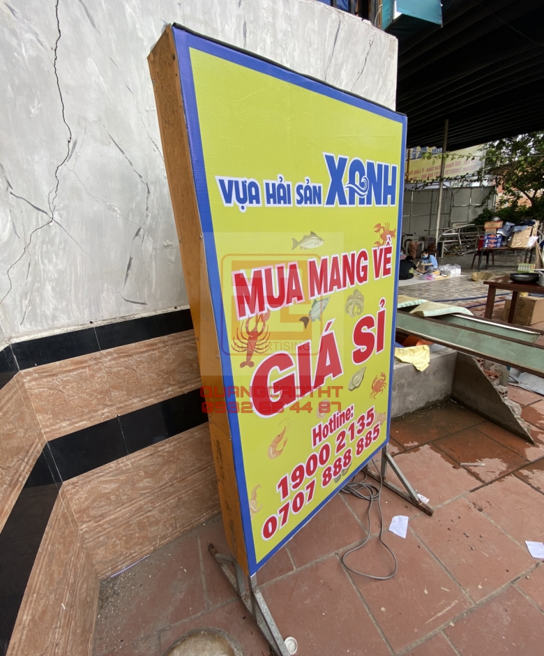 BẢNG HIỆU HẢI SẢN XANH -  CN NGUYỄN VĂN TĂNG Q9