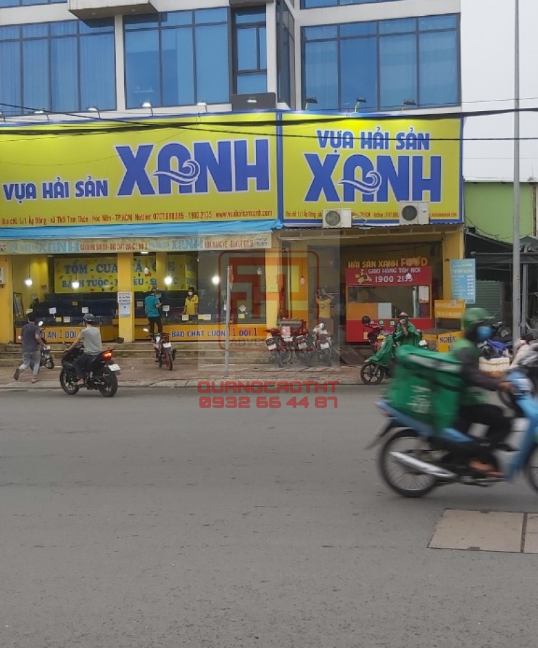 BẢNG HIỆU HẢI SẢN XANH - CN HÓC MÔN 