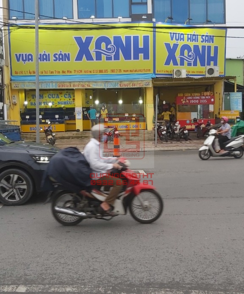 BẢNG HIỆU HẢI SẢN XANH - CN HÓC MÔN 