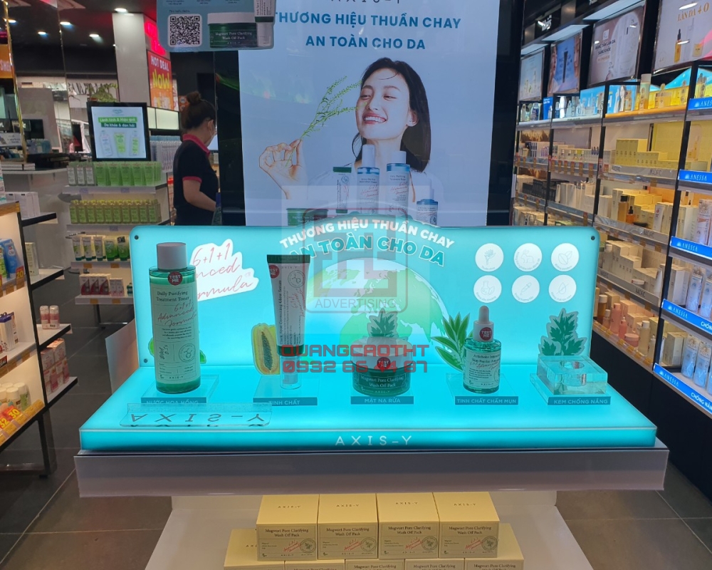 SHOWCASE TRƯNG BÀY  SIEU THỊ
