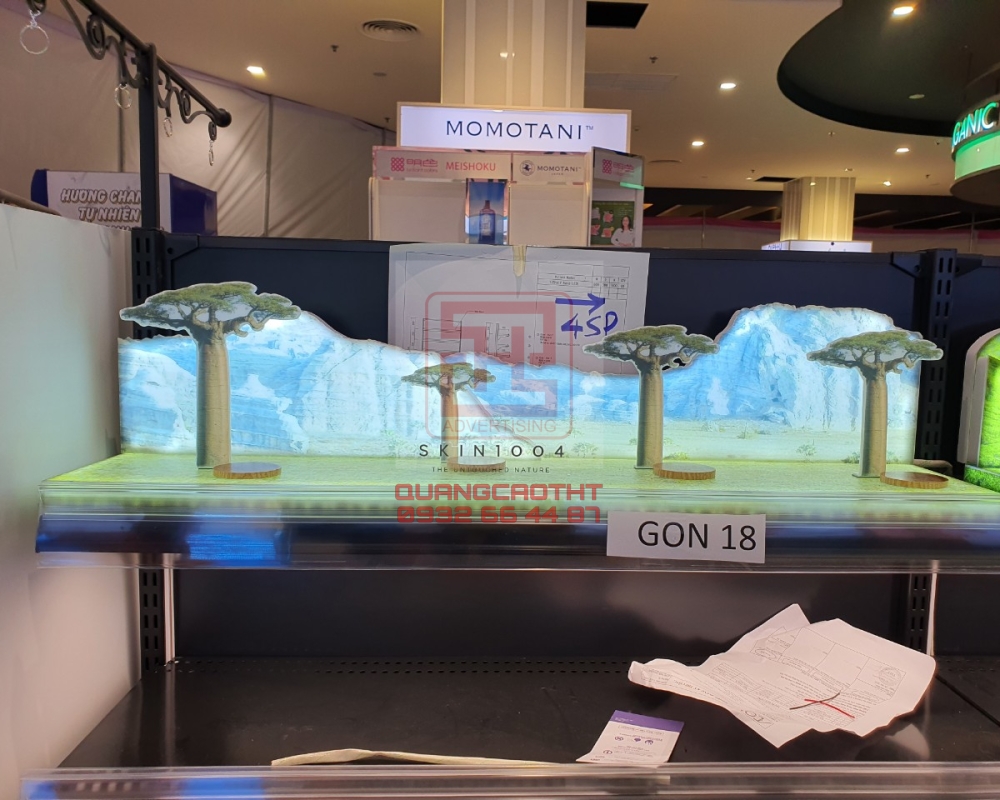 SHOWCASE TRƯNG BÀY  SIEU THỊ