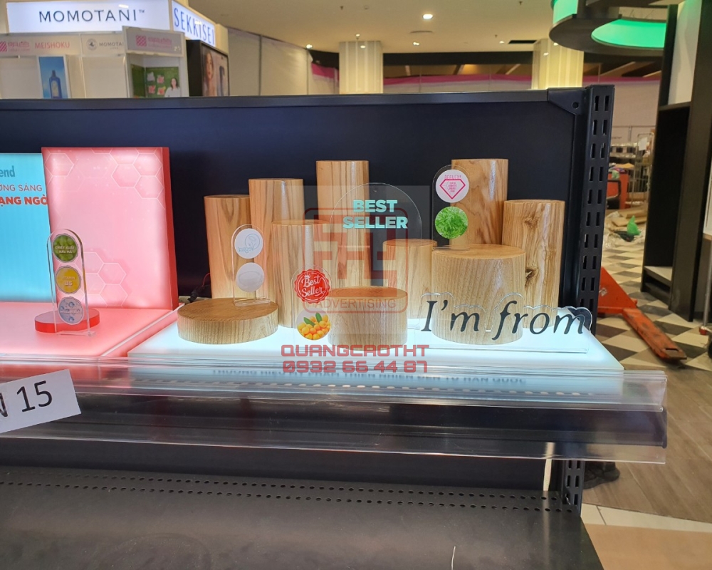 SHOWCASE TRƯNG BÀY  SIEU THỊ