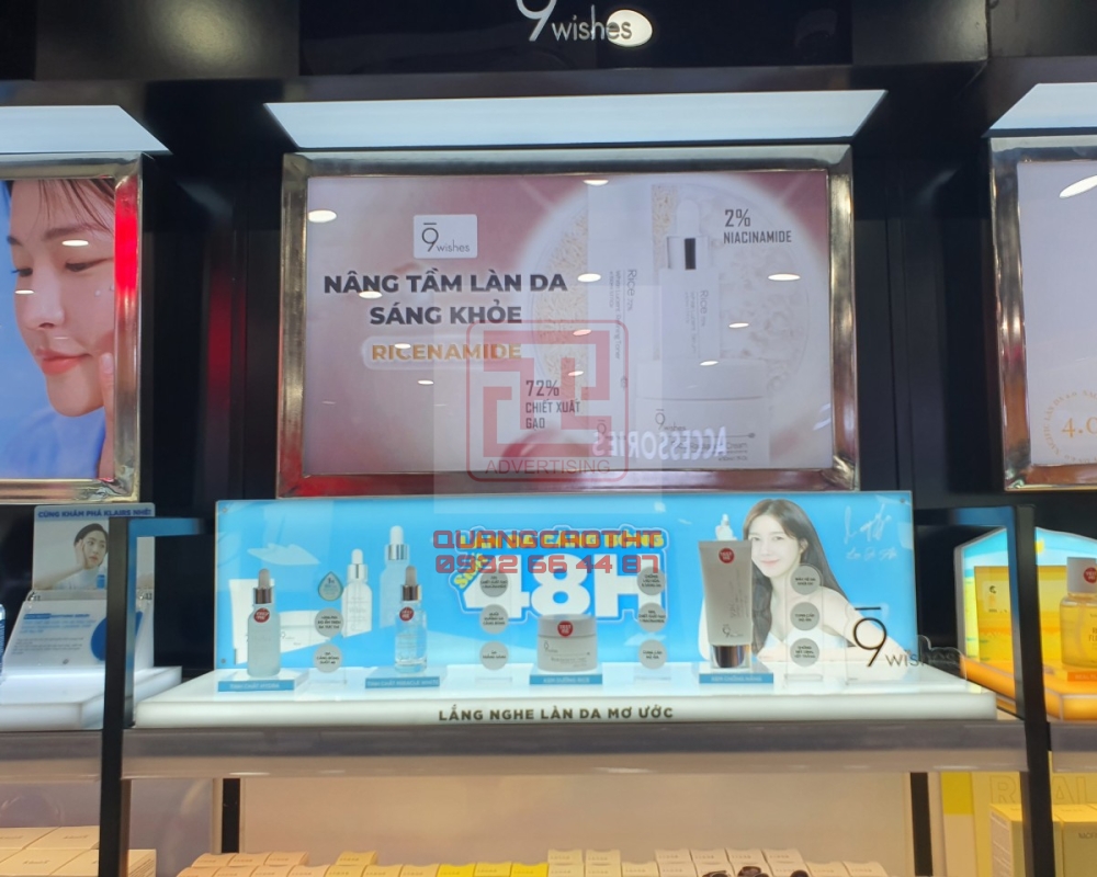 SHOWCASE TRƯNG BÀY  SIEU THỊ