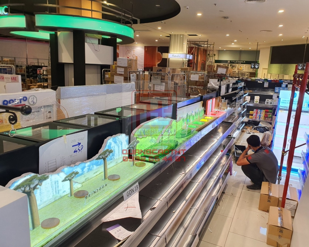 SHOWCASE TRƯNG BÀY  SIEU THỊ