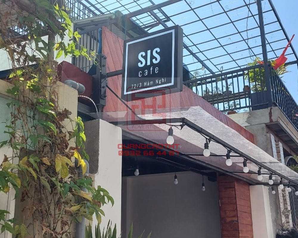 HỘP ĐÈN CAFE 