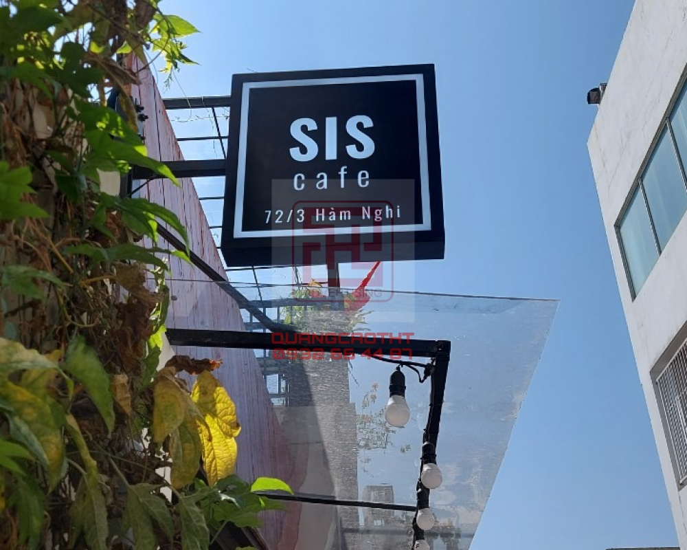 HỘP ĐÈN CAFE 