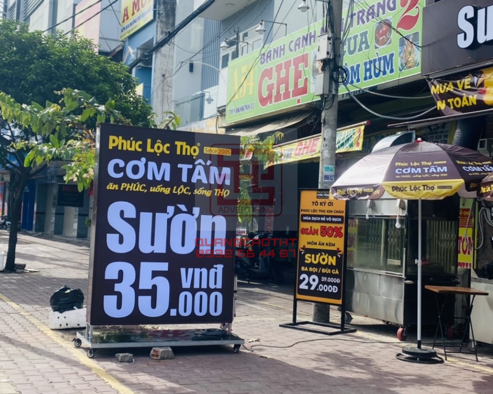 HỘP ĐÈN 2 MẶT