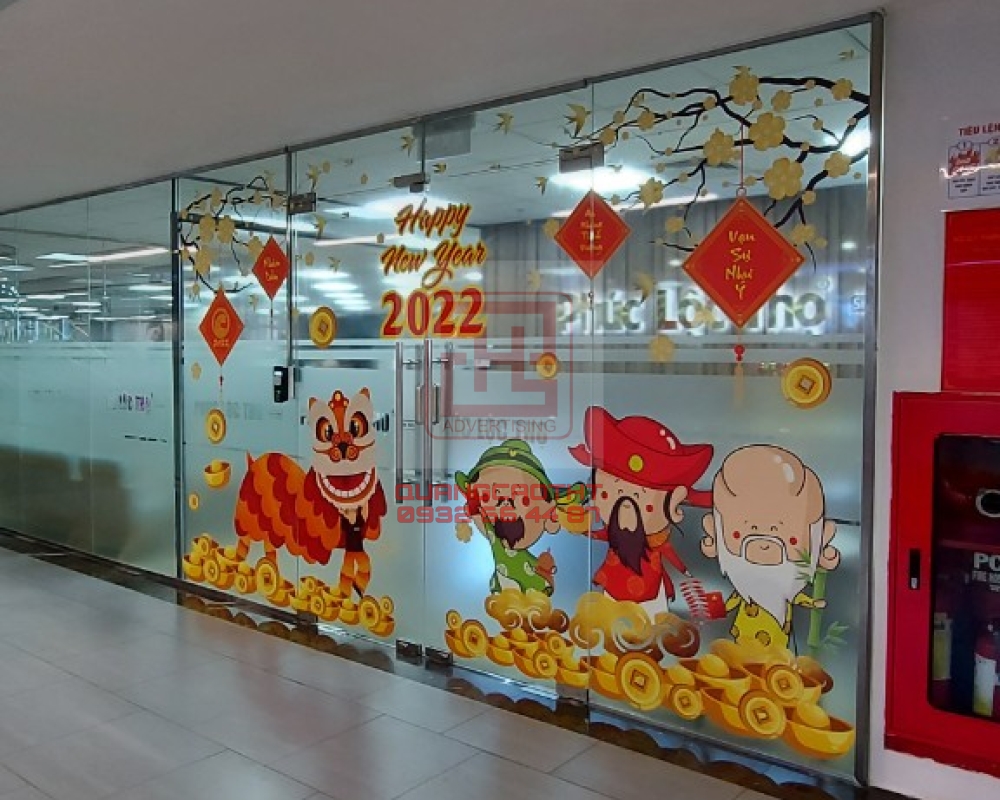 THI CÔNG DECAL VP PHÚC LỘC THỌ
